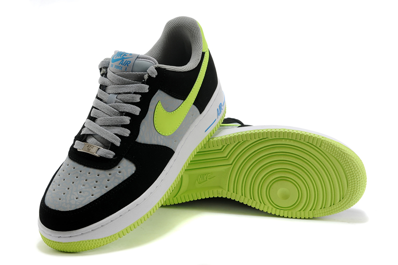 chaussures nike air force les nouveaux hommes de leopard blanc noir (3)